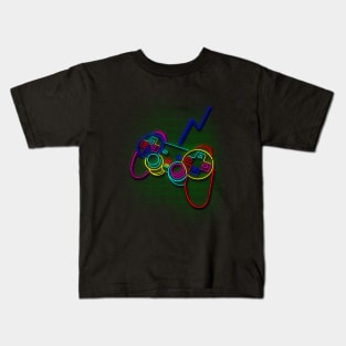 Neon joystick Kids T-Shirt